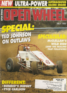 OPEN WHEEL 1993 JULY - WINCHESTER SPEEDWAY, GEORGE BUTLER, P DURANT, TYCE
